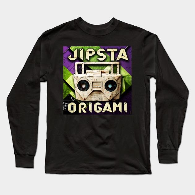 ORIGAMI ALBUM COVER Long Sleeve T-Shirt by Jipsta